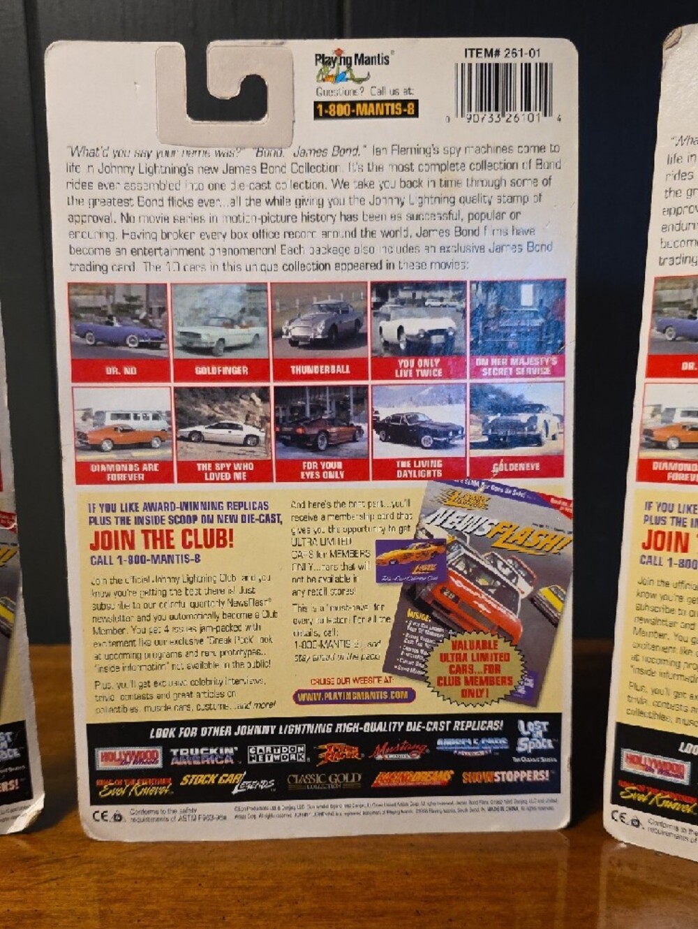 Collectible Die-Cast Car - Blue - Picture 8 of 9